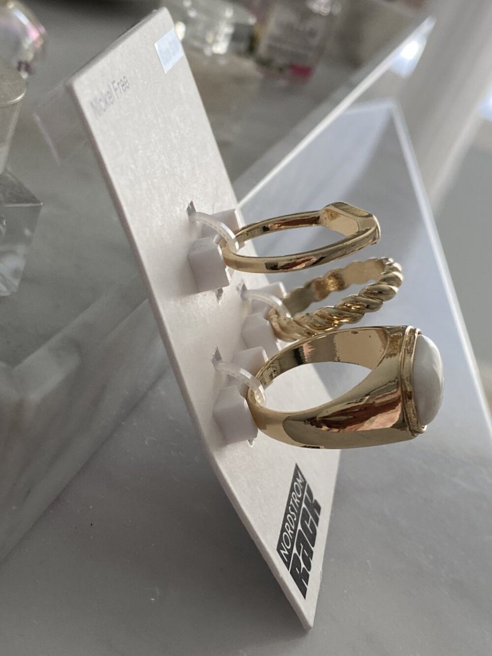 NORDSTROM RACK Set of 3 Casual Rings - Picture 5 of 6